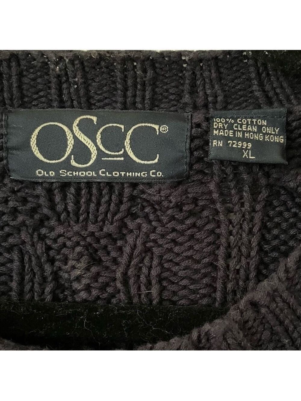Harold’s OSCC Patchwork Knit Sweater - Picture 3 of 3